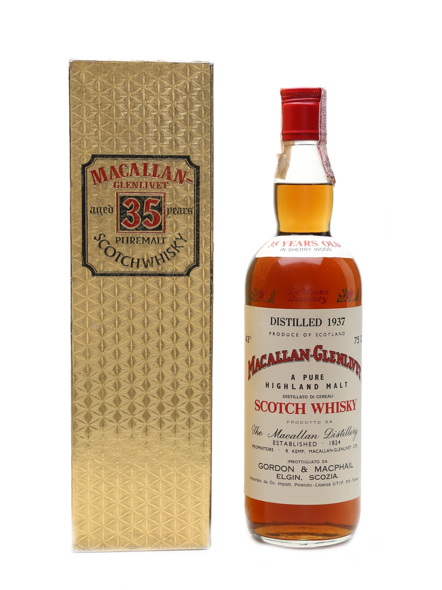 Macallan Glenlivet 1937 35 Year Old - Pinerolo 75cl / 43%