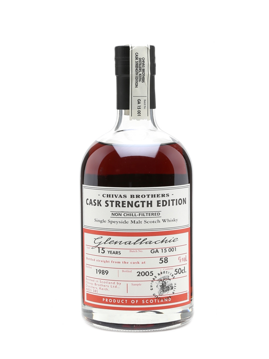 Glenallachie 1989 Cask Strength Edition 15 Years Old 50cl