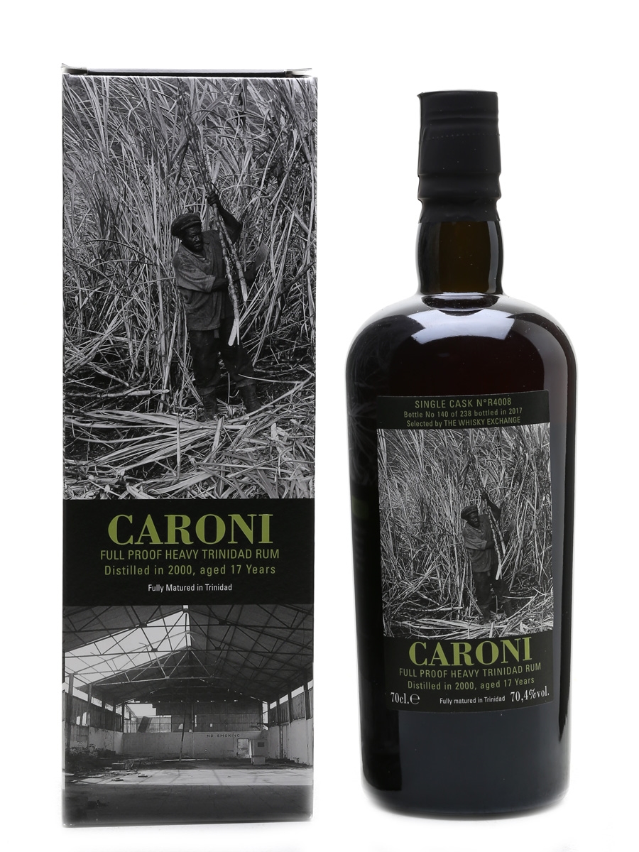 Caroni 2000 Full Proof Heavy Trinidad Rum 17 Year Old - The Whisky Exchange 70cl / 70.4%