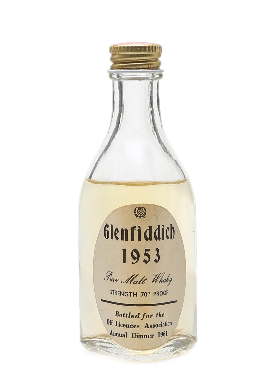 Glenfiddich 1953 Bottled 1961 5cl / 40%