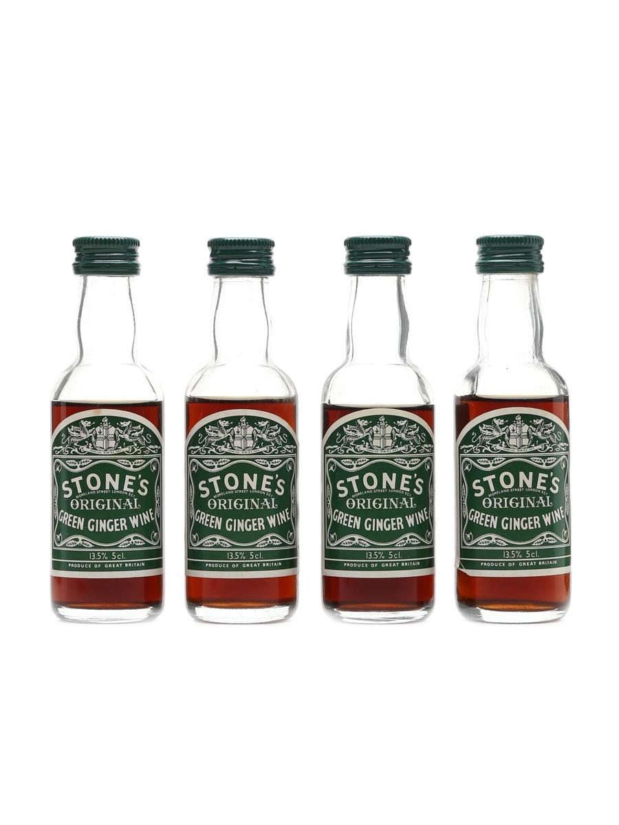 Stone's Original Green Ginger Wine  4 x 5cl / 13.5%