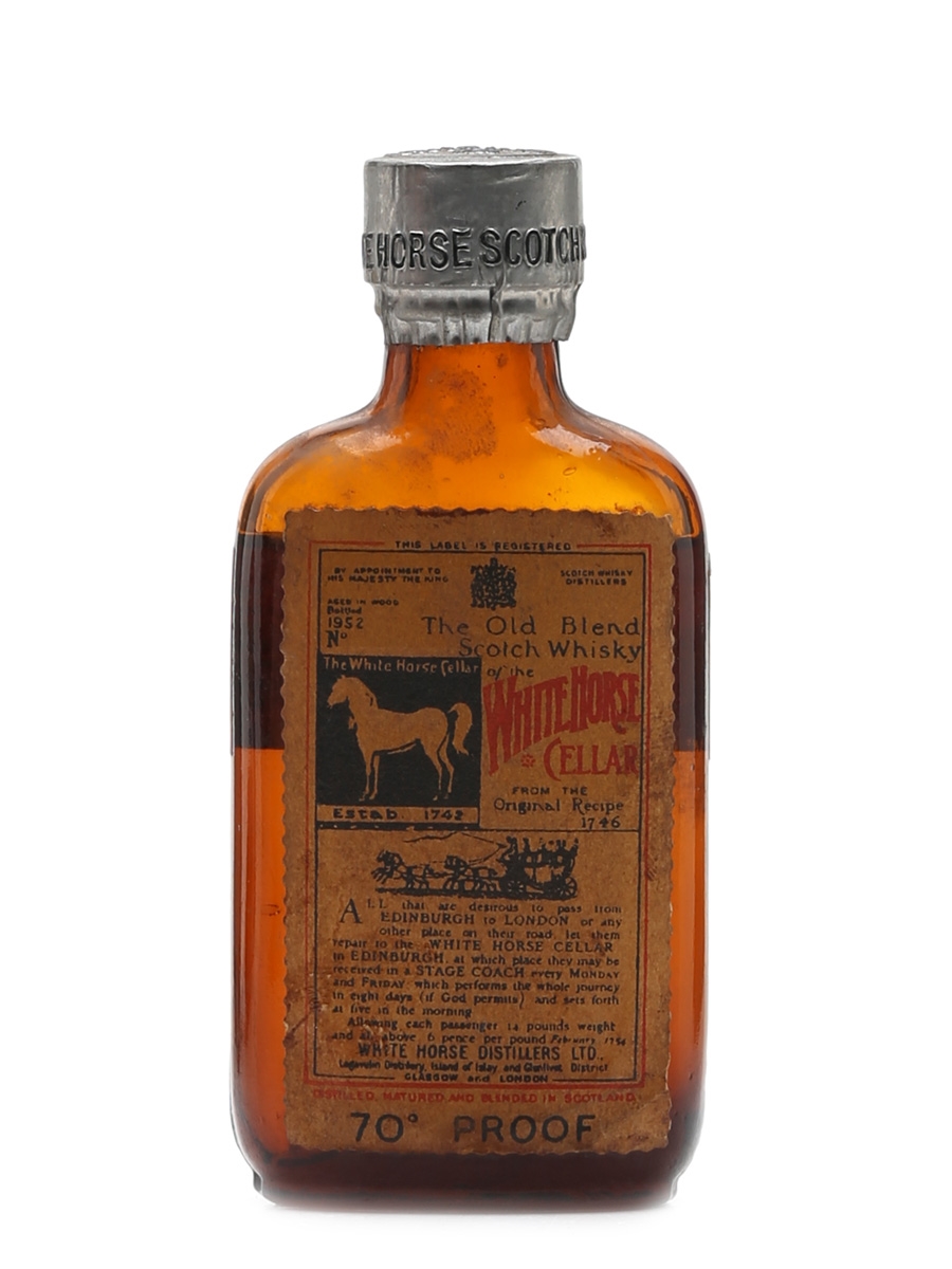 White Horse Bottled 1952 5cl / 40%