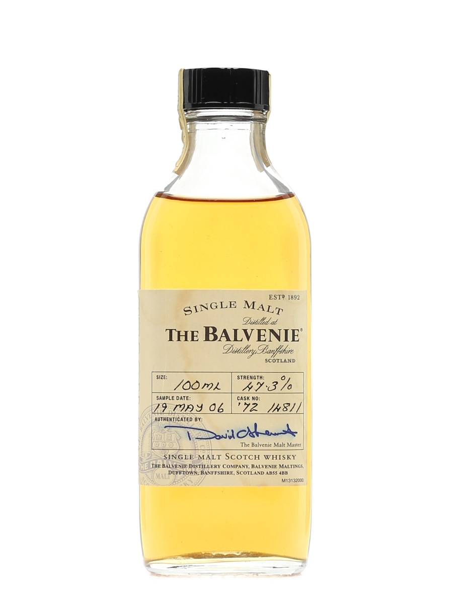 Balvenie 1972 Bottled 2006 - Press Sample 10cl / 47.3%