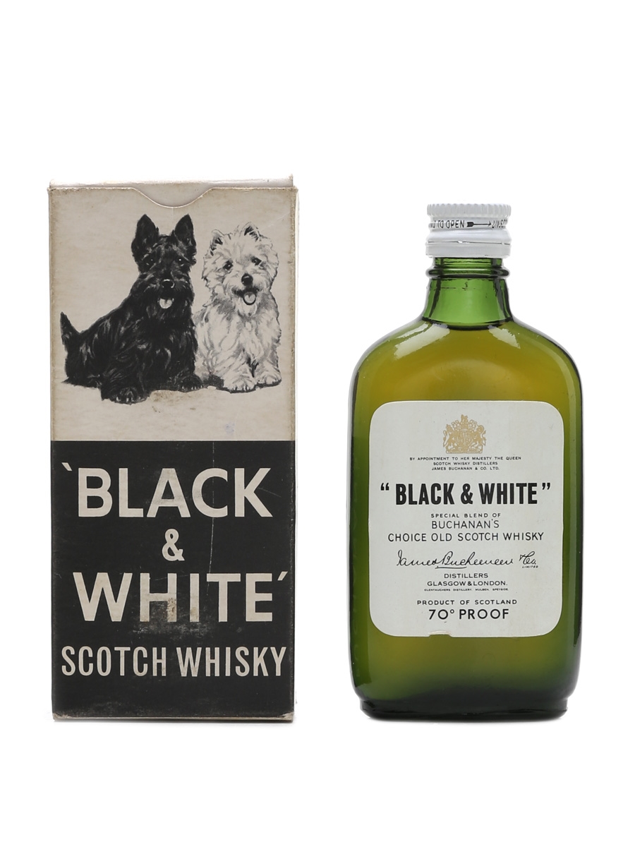1974年以前流通 ブラック&ホワイト 760ml 43% 特級 従価