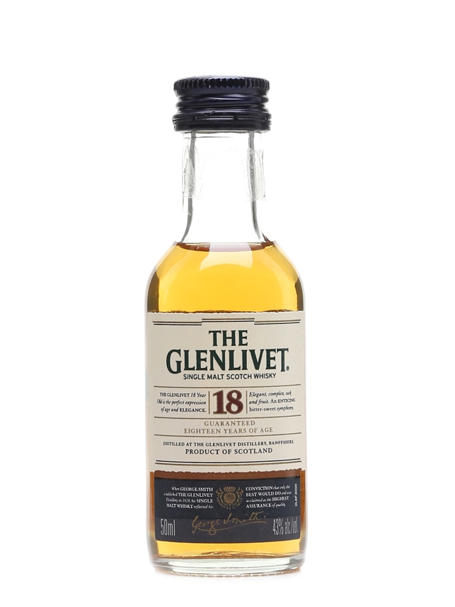 Glenlivet 18 Year Old Bottled 2012 5cl / 43%