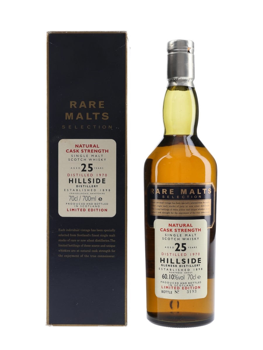 Hillside 1970 25 Year Old Rare Malts Selection 70cl / 60.10%