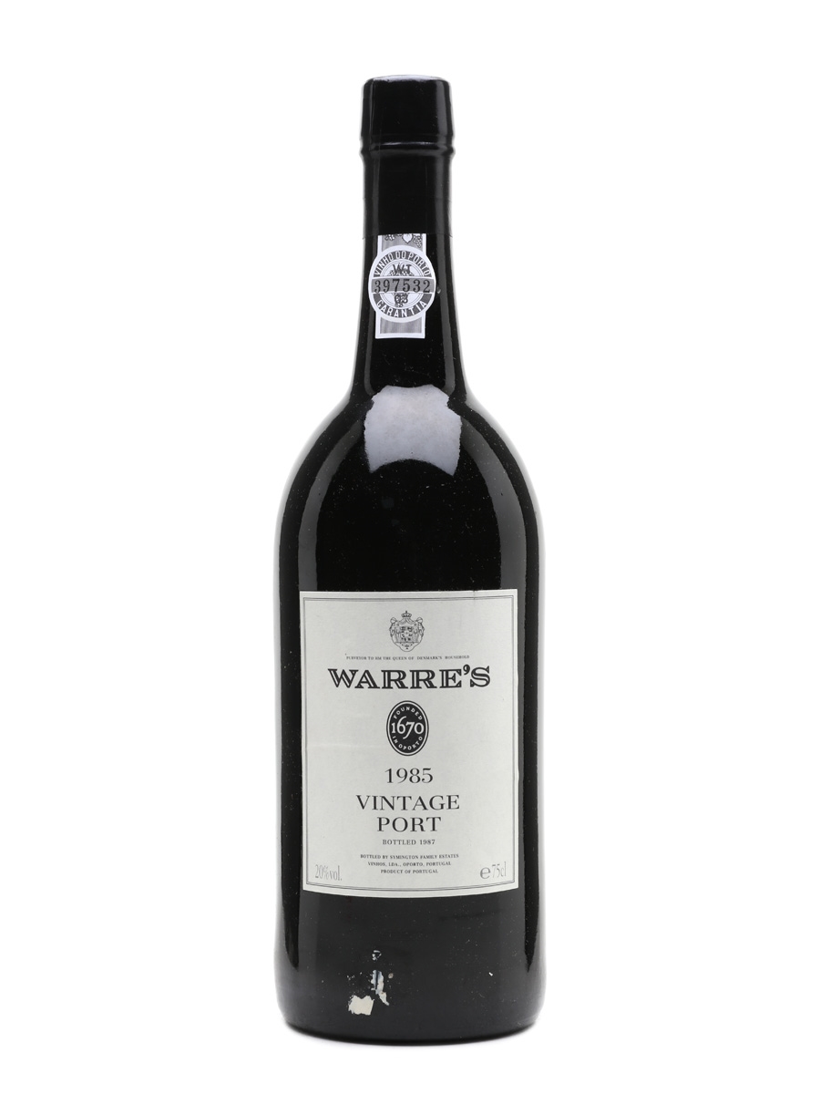 Warre's 1985 Vintage Port Bottled 1987 75cl / 20%