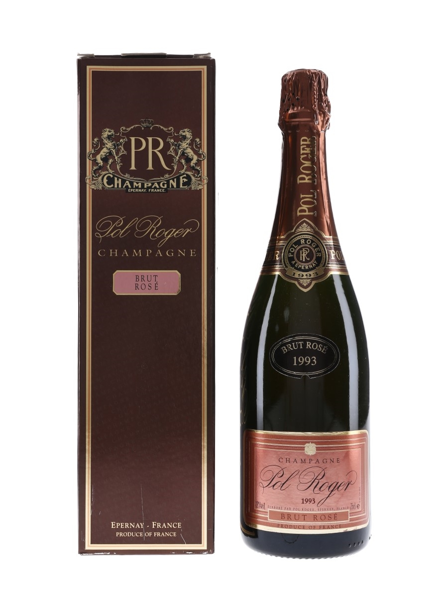 Pol Roger Rose 1993 Champagne 75cl / 12%