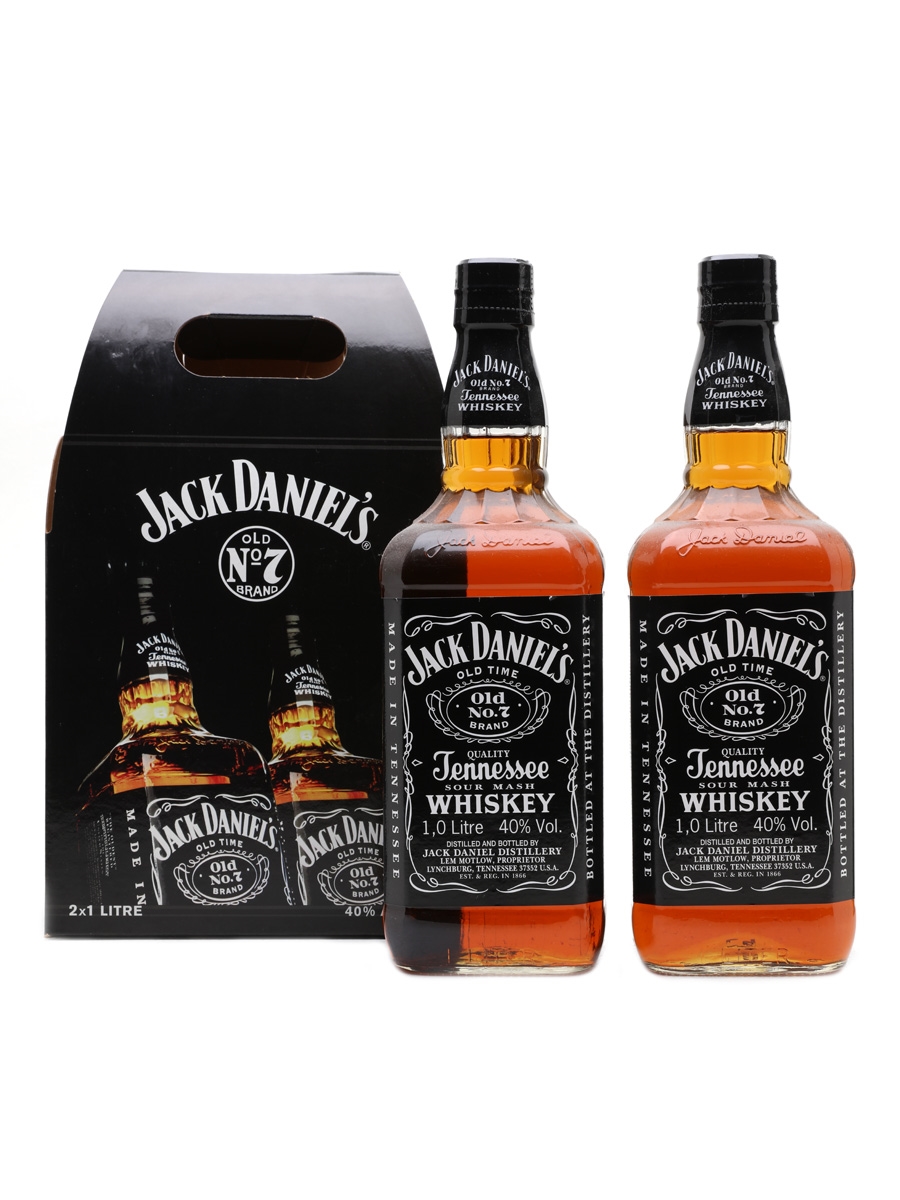 Jack Daniel's Old No.7 Twinpack 2 x 100cl / 40%