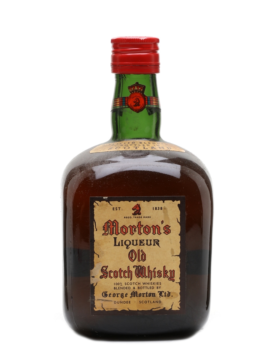 Morton's Liqueur Old Scotch Whisky Bottled 1960s - George Morton Ltd. 75cl