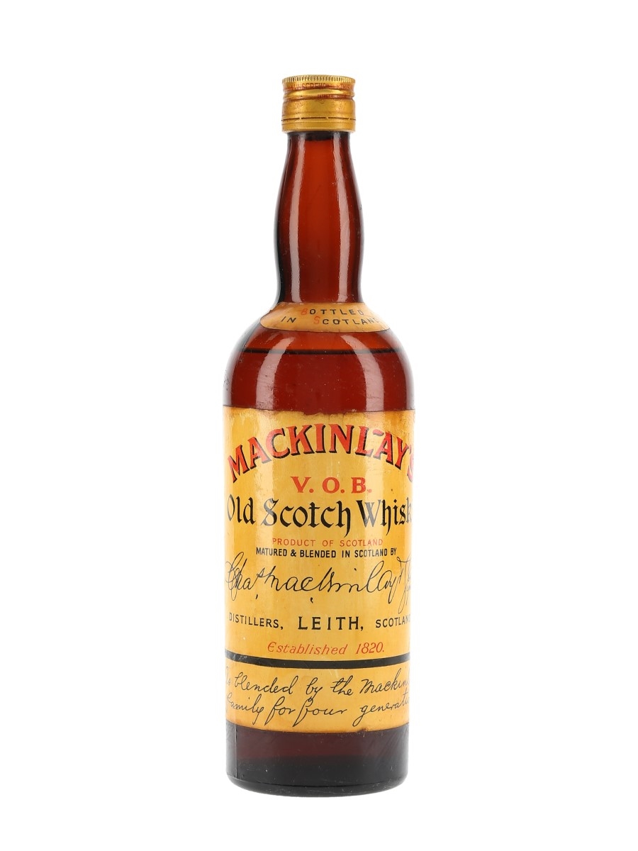 Mackinlay's VOB Botted 1950s 75cl
