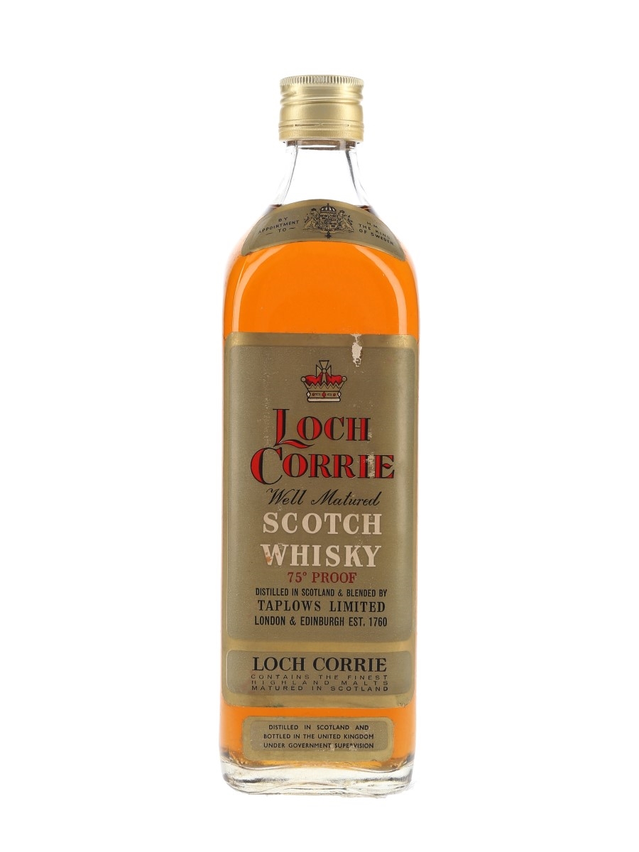 Loch Corrie Bottled 1950s-1960s - Taplows Limited 75cl / 43%