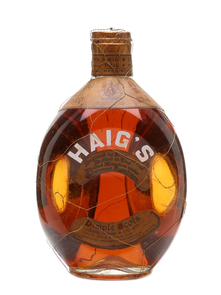 Haig's Dimple Scots Spring Cap Bottled 1950s 75cl
