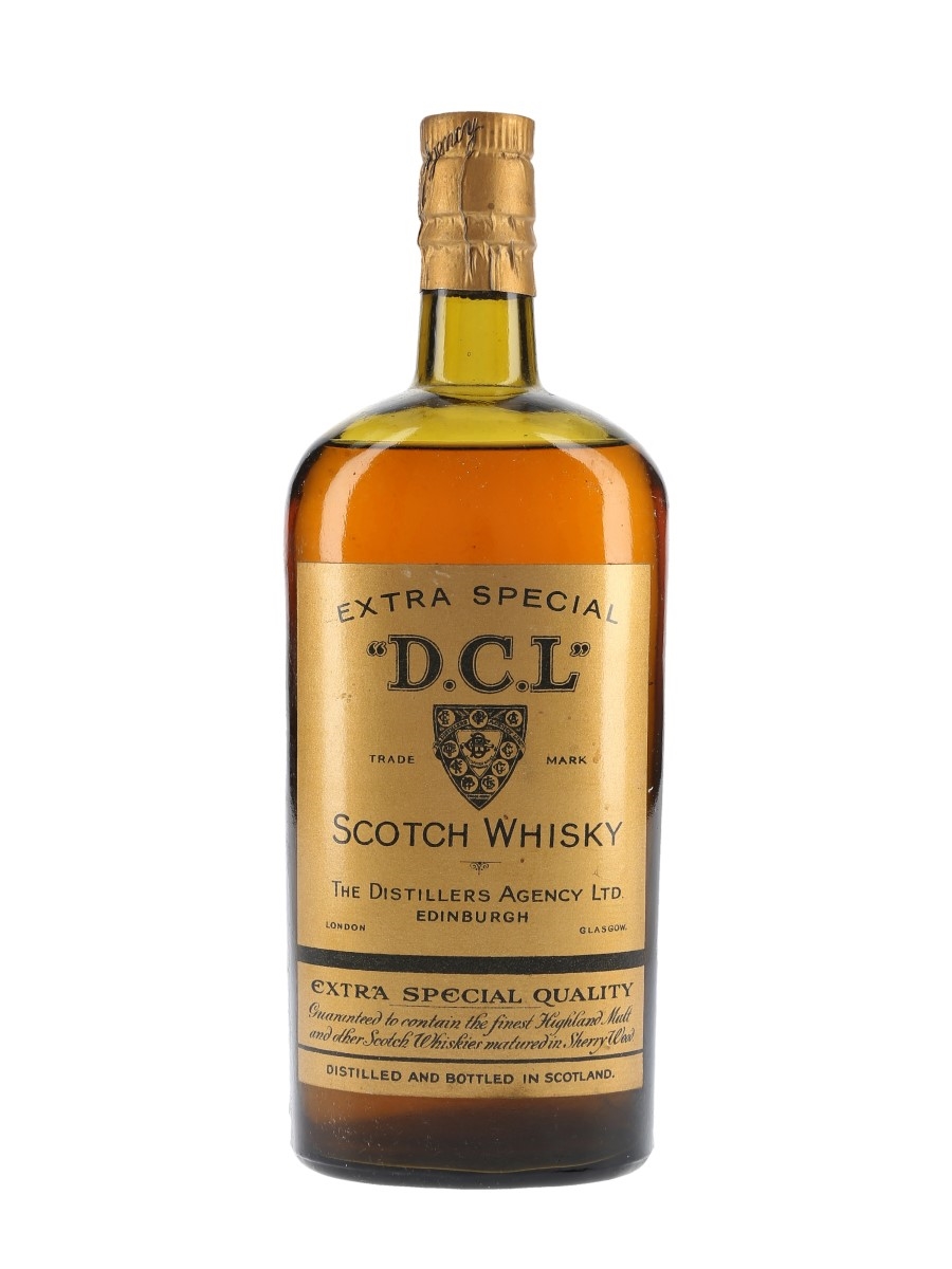 DCL Extra Special Bottled 1950s - The Distillers Agency Limited 75cl
