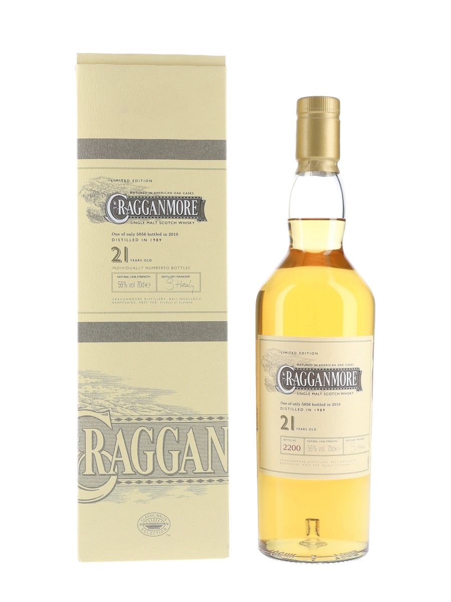 Cragganmore 1989 21 Year Old 70cl / 56%