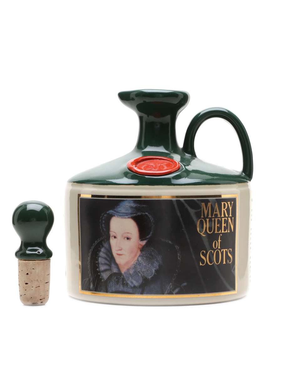 Glenfiddich Scottish Royalty Ceramic Jug Bottled 1980s - Mary Queen Of Scots 75cl / 40%