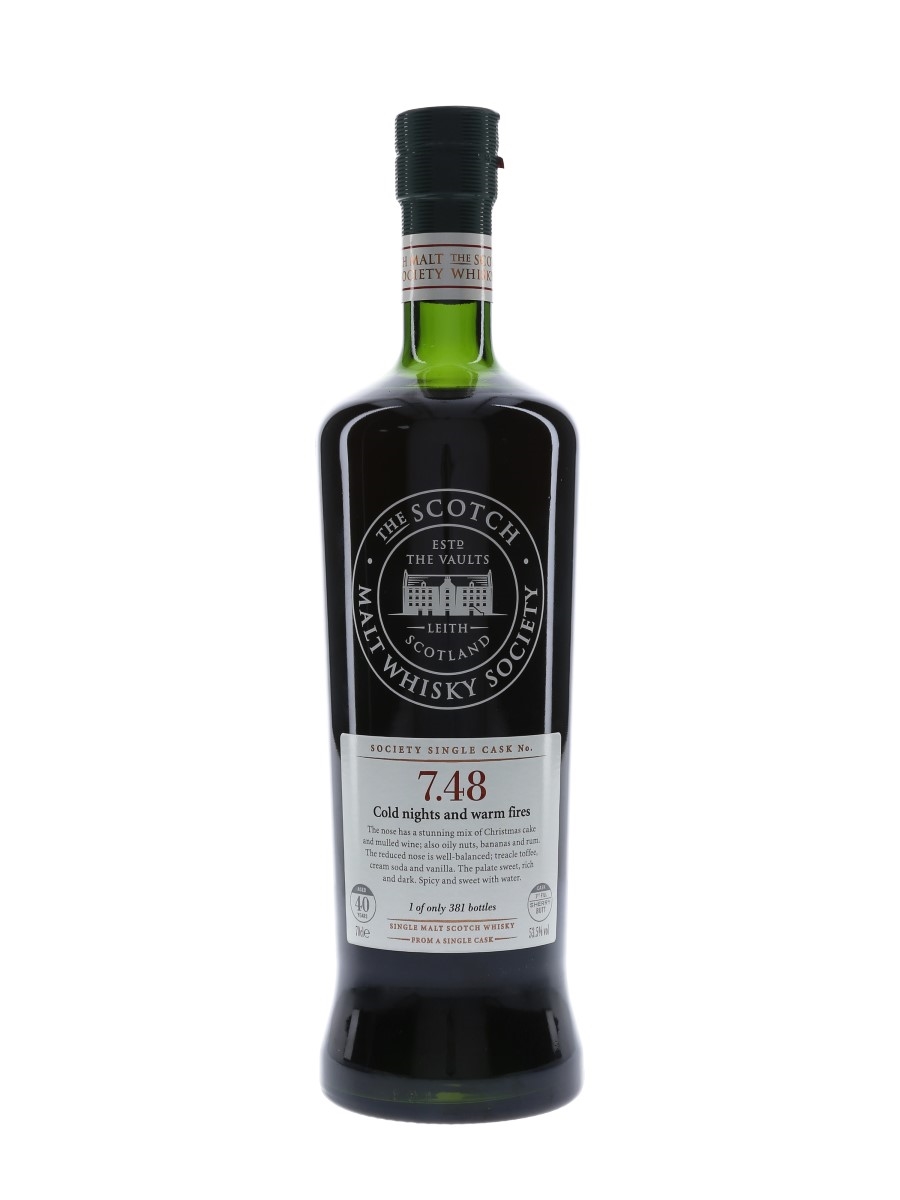 SMWS 7.48 Cold Nights And Warm Fires Longmorn 40 Year Old 70cl / 53.5%
