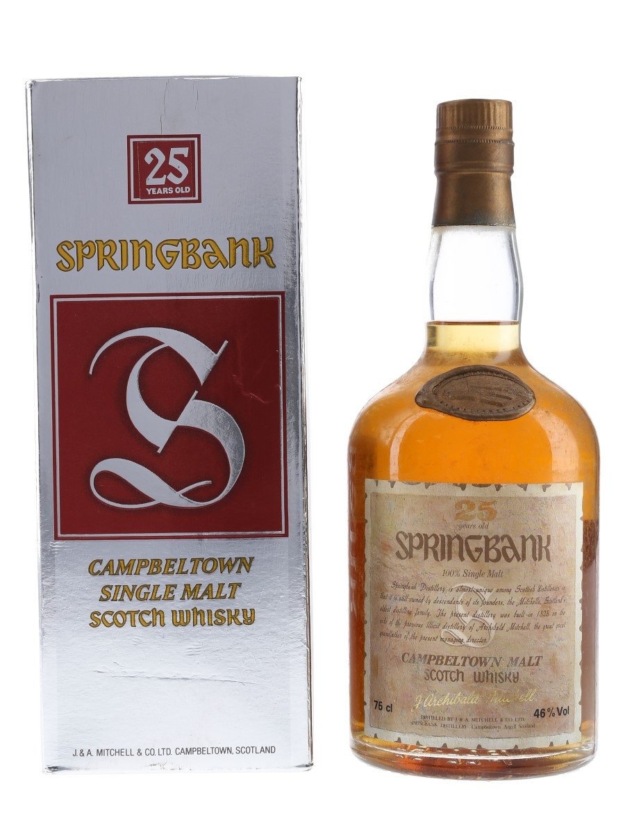 Springbank 25 Year Old - Lot 52718 - Buy/Sell Campbeltown Springbank 25 Year Old - Lot 52718 - Buy/Sell Campbeltown