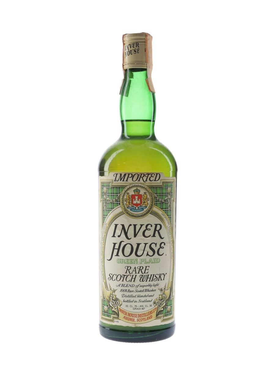 Inver House Green Plaid Bottled 1970s 75cl / 40%