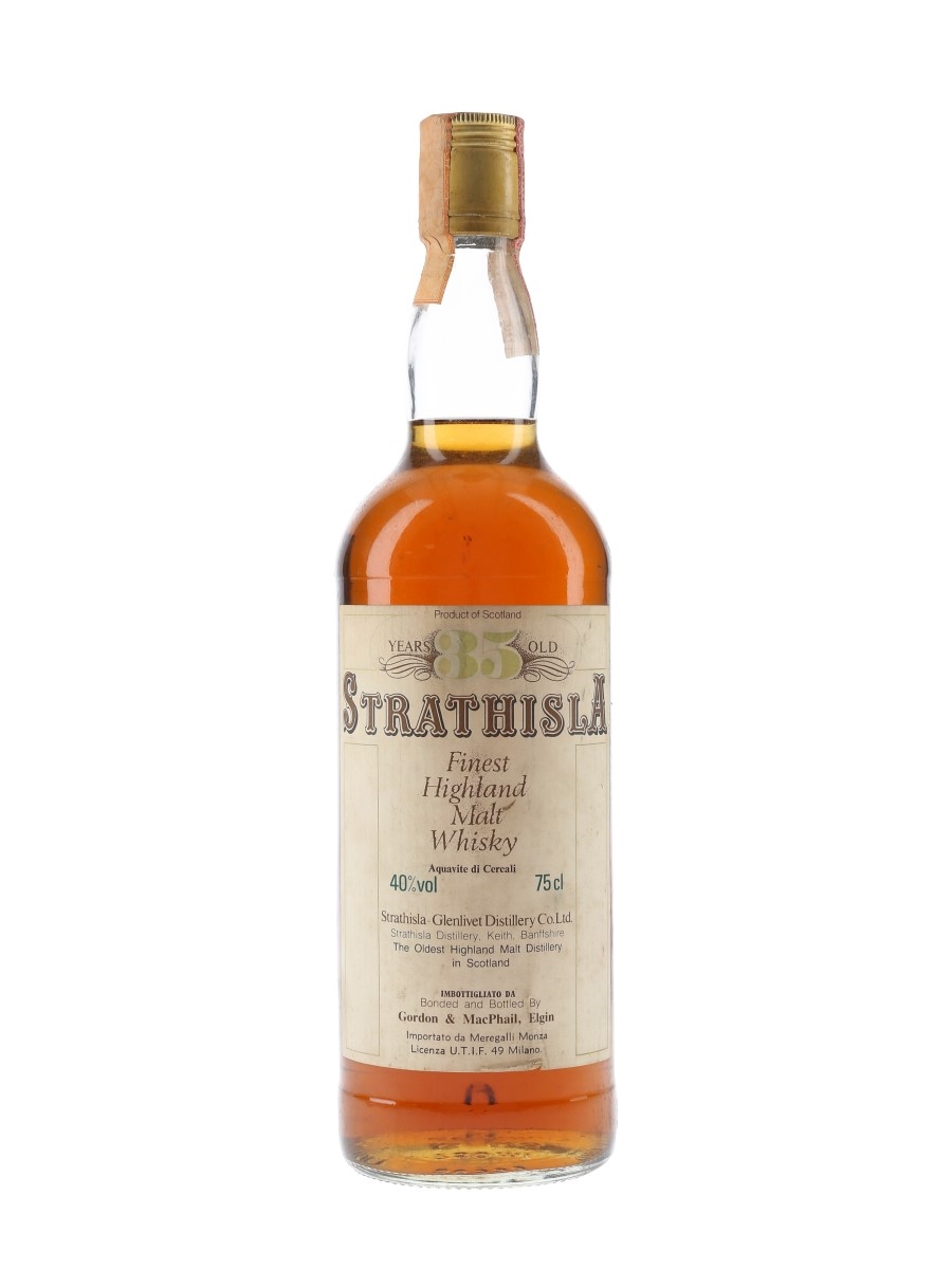 Strathisla 35 Year Old Bottled 1980s - Meregalli 75cl / 40%