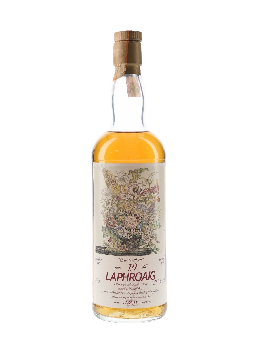 Laphroaig 1969 Private Stock 19 Year Old - Sestante for Enoteca Carato 75cl / 51.9%
