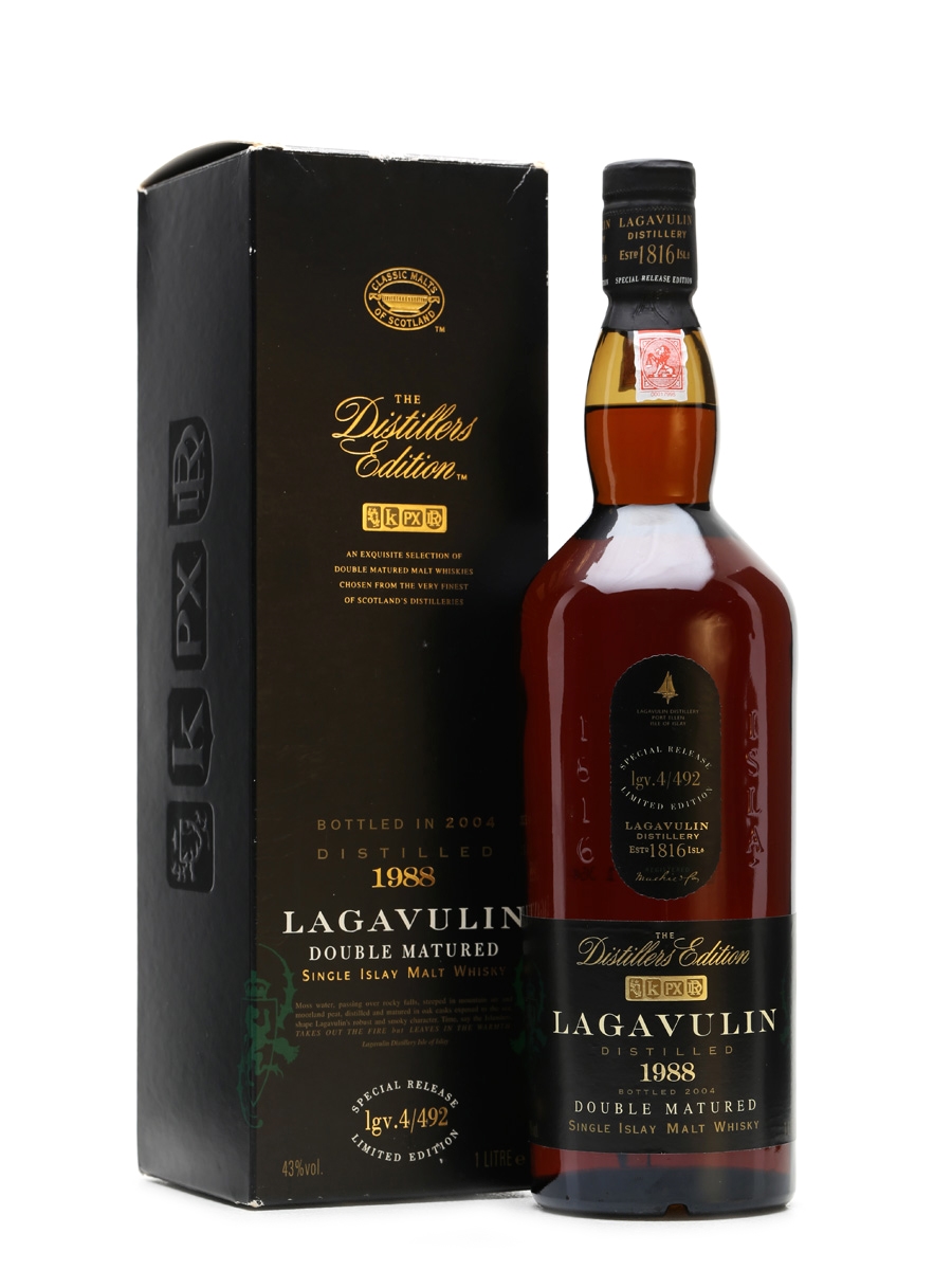 Lagavulin Distillers Edition 1988 Bottled 2004 100cl / 43%
