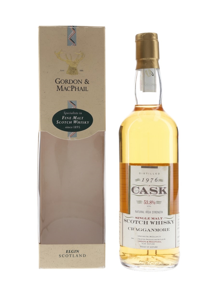 Cragganmore 1976 Cask Strength - Gordon & MacPhail 70cl / 53.8%