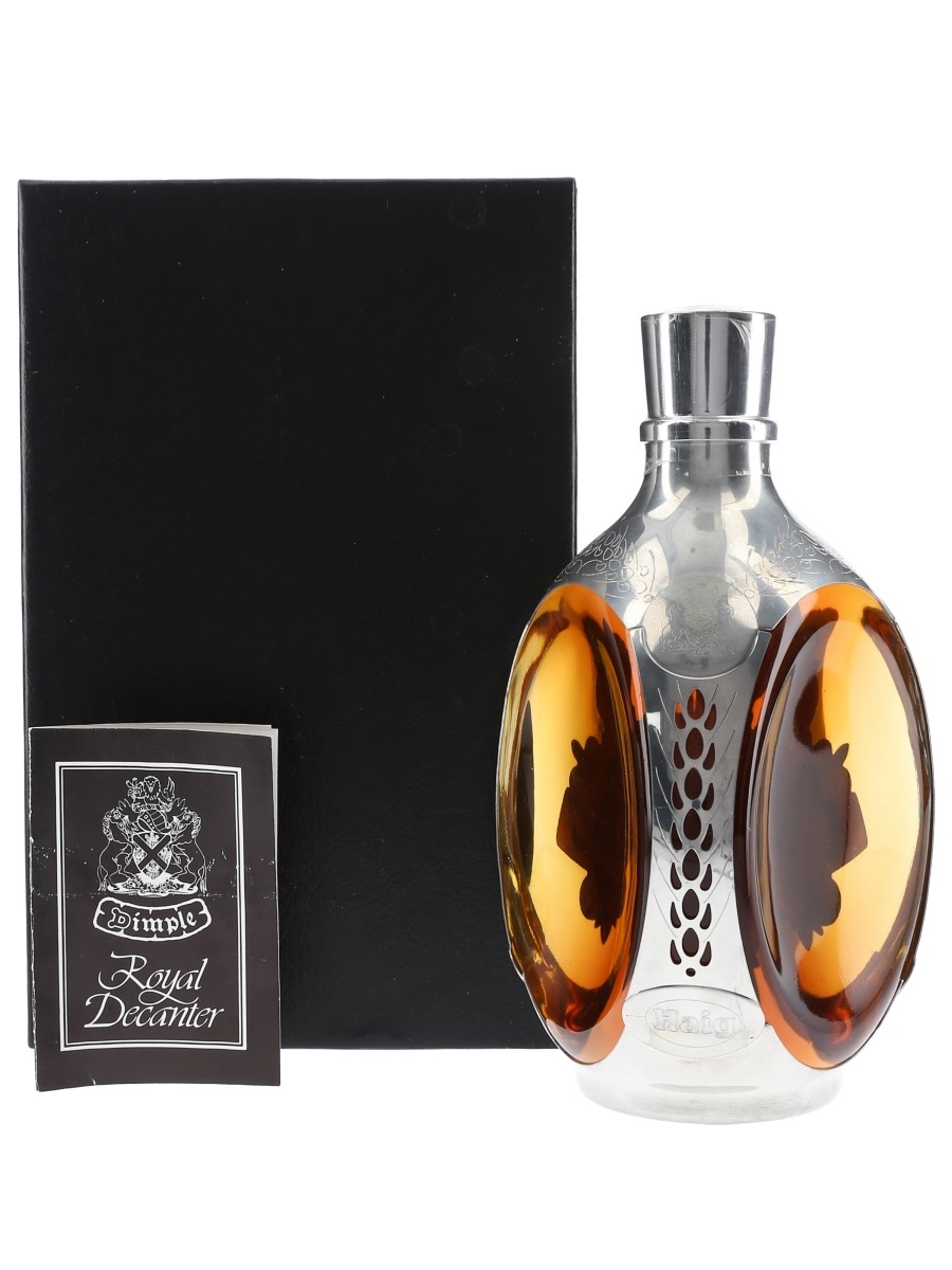 ROYAL DIMPLE DECANTER & TANNEUR COGNAC-