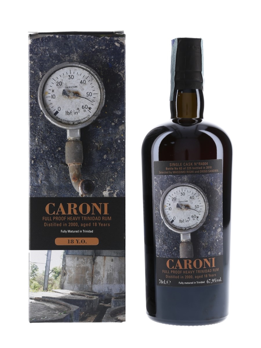 Caroni 2000 Full Proof Heavy Trinidad Rum 18 Year Old - Whisky Antique 70cl / 67.9%