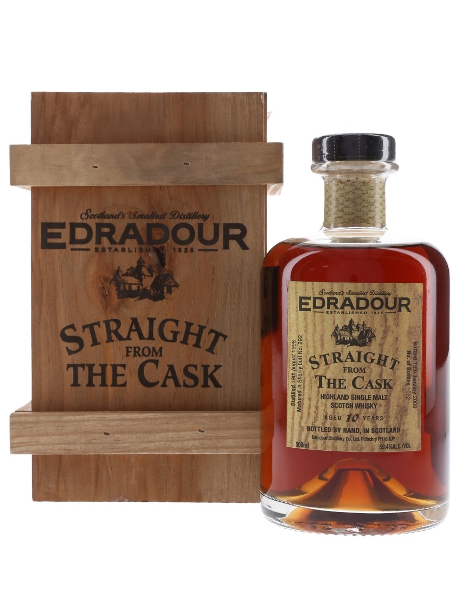 Edradour 1998 Straight From The Cask Sherry Butt No. 292 50cl / 59.4%