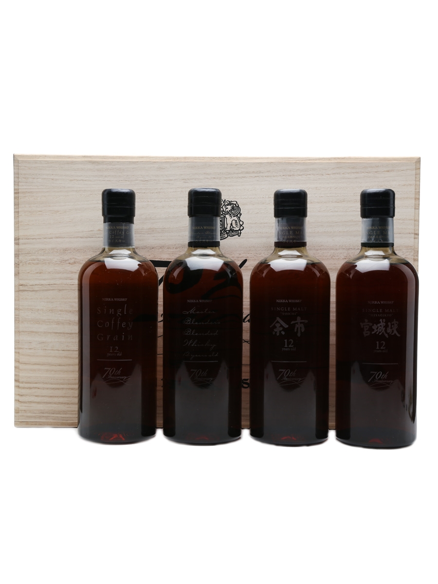 Nikka 70th Anniversary Set - Lot 4261 - Buy/Sell Japanese Whisky