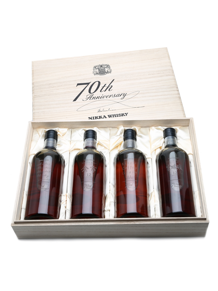 Nikka 70th Anniversary Set - Lot 4261 - Buy/Sell Japanese Whisky