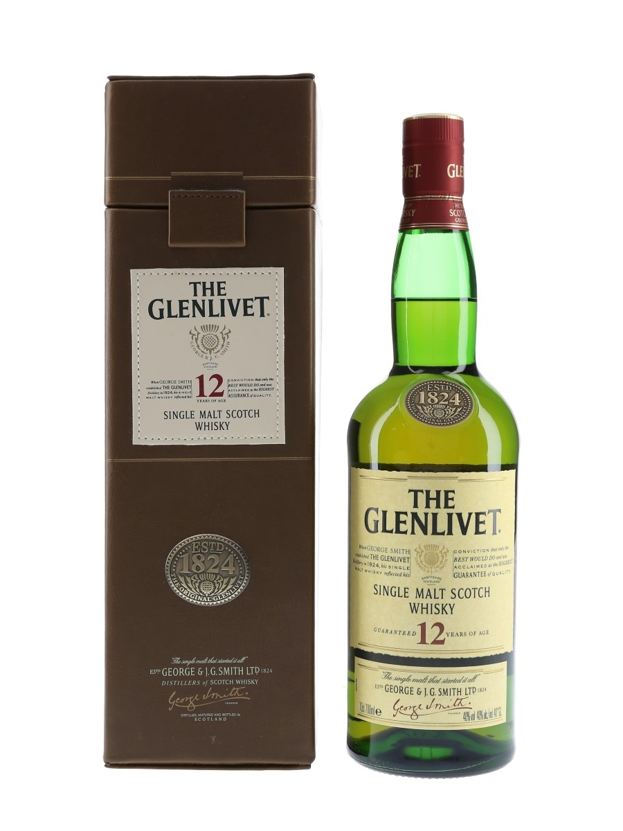 Glenlivet 12 Year Old Bottled 2008 70cl / 40%