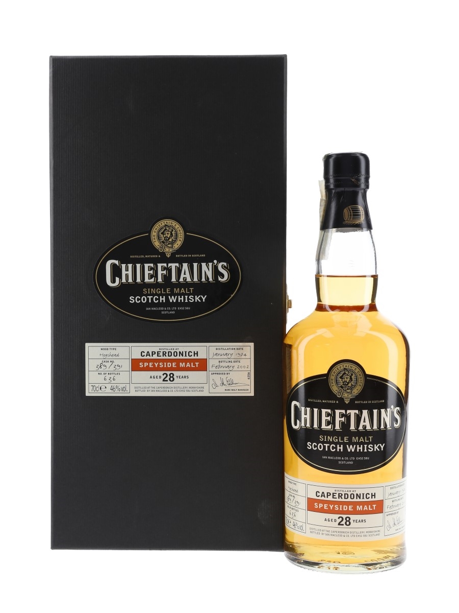 Caperdonich 1974 28 Year Old - Chieftain's 70cl / 46%
