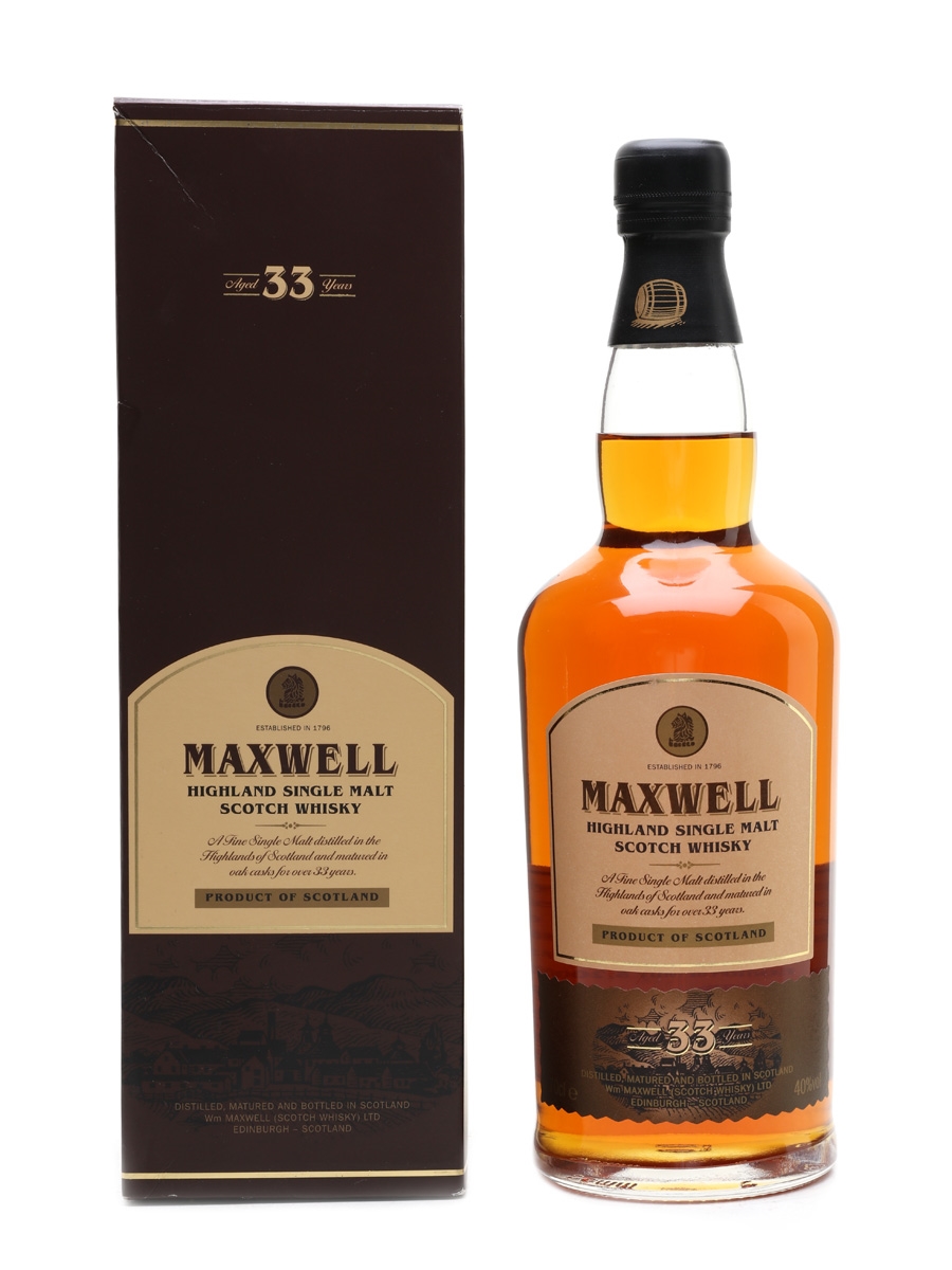 Maxwell 1979 33 Year Old 70cl / 40%