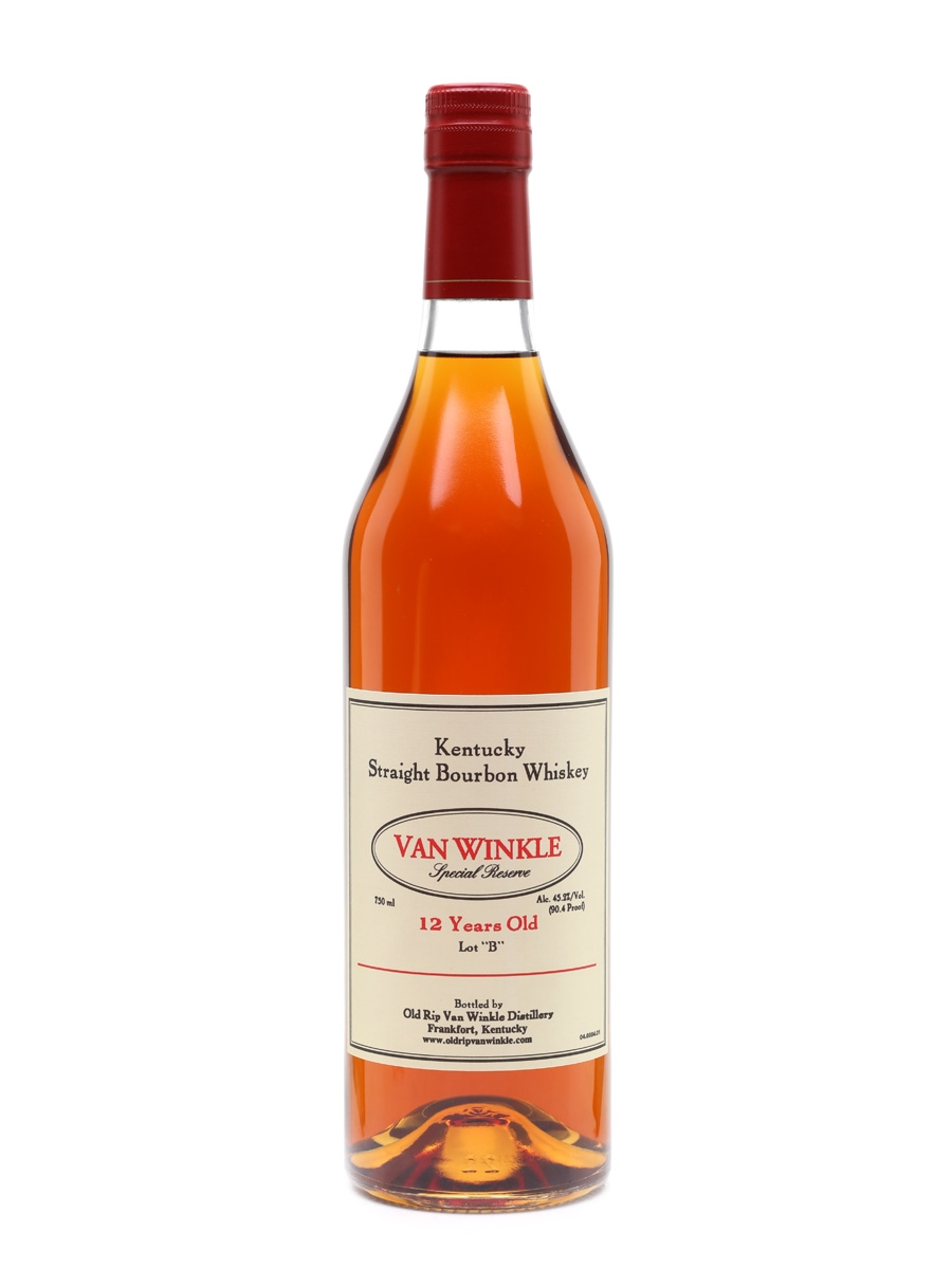 Van Winkle 12 Year Old Lot 'B' - Lot 50756 - Buy/Sell American Whiskey ...