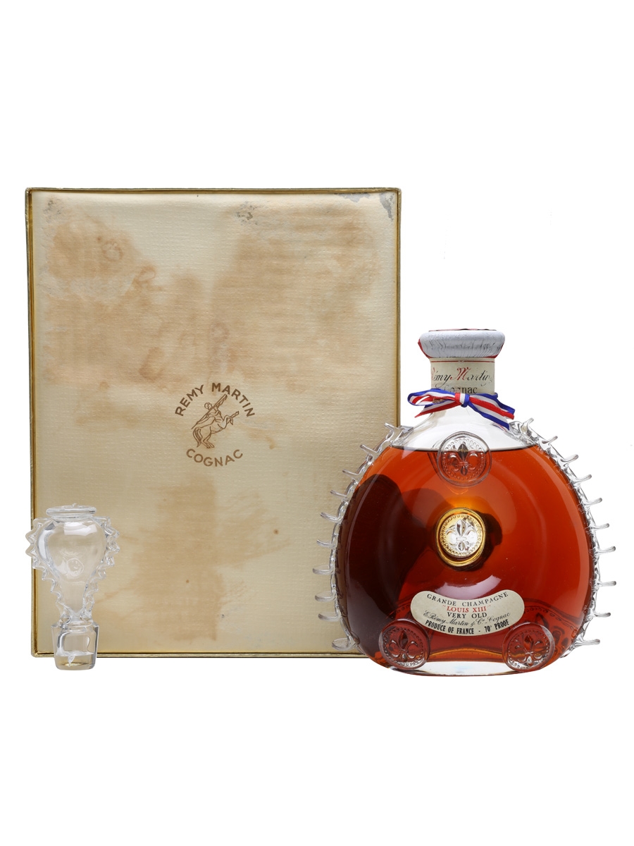 Remy Martin Louis XIII Cognac Baccarat Decanter Bottled 1962-1963 70cl / 40%