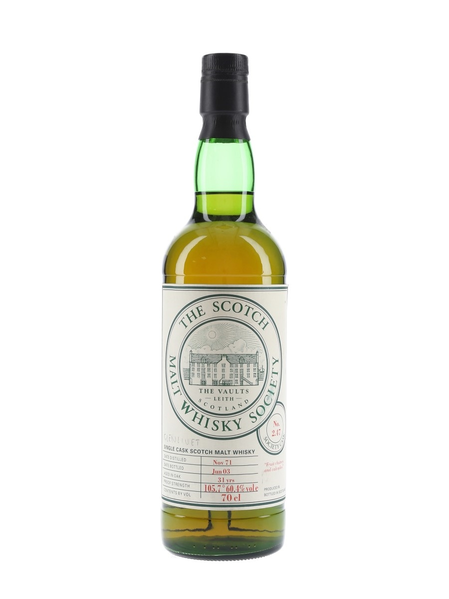 SMWS 2.47 Fruit Chutney And Calvados Glenlivet 1971 - 31 Year Old 70cl / 60.4%