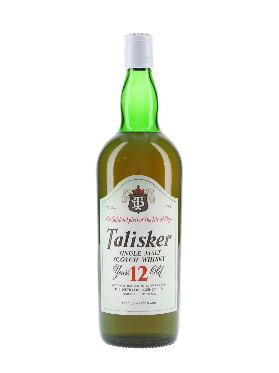 Talisker 12 Year Old Bottled 1970s 100cl / 43%