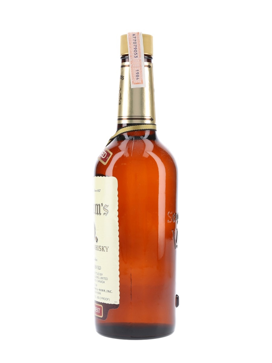 Seagram's V.O. CANADIAN WHISKY 古酒