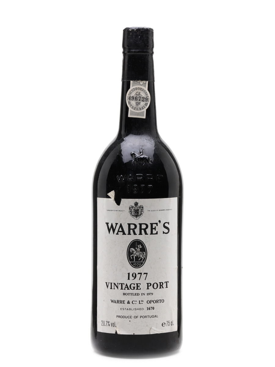 Warre's 1977 Vintage Port  75cl / 20.7%