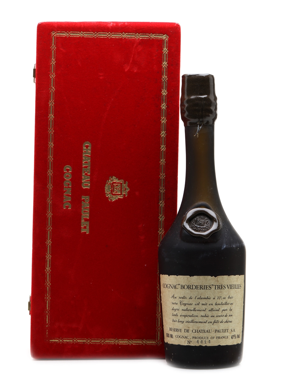 Paulet Chateau Borderies Tres Vieilles - Cognac Cognac, Bonhams du