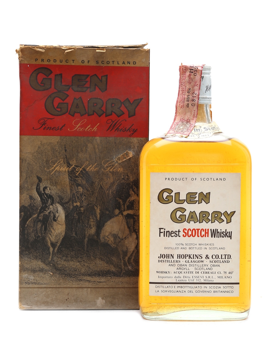 Glen Garry Bottled 1970s - John Hopkins & Co. 75cl / 40%