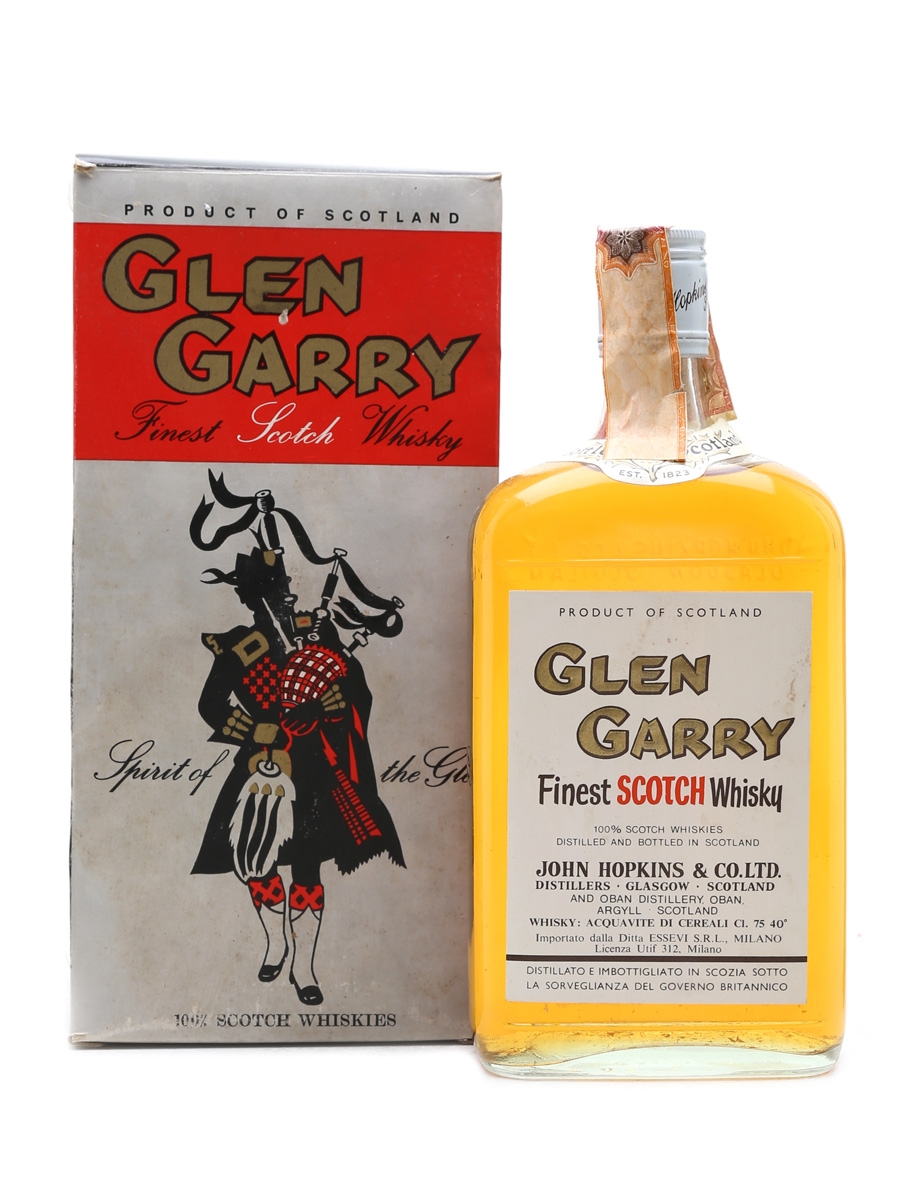 Glen Garry Bottled 1970s - John Hopkins & Co. 75cl / 40%