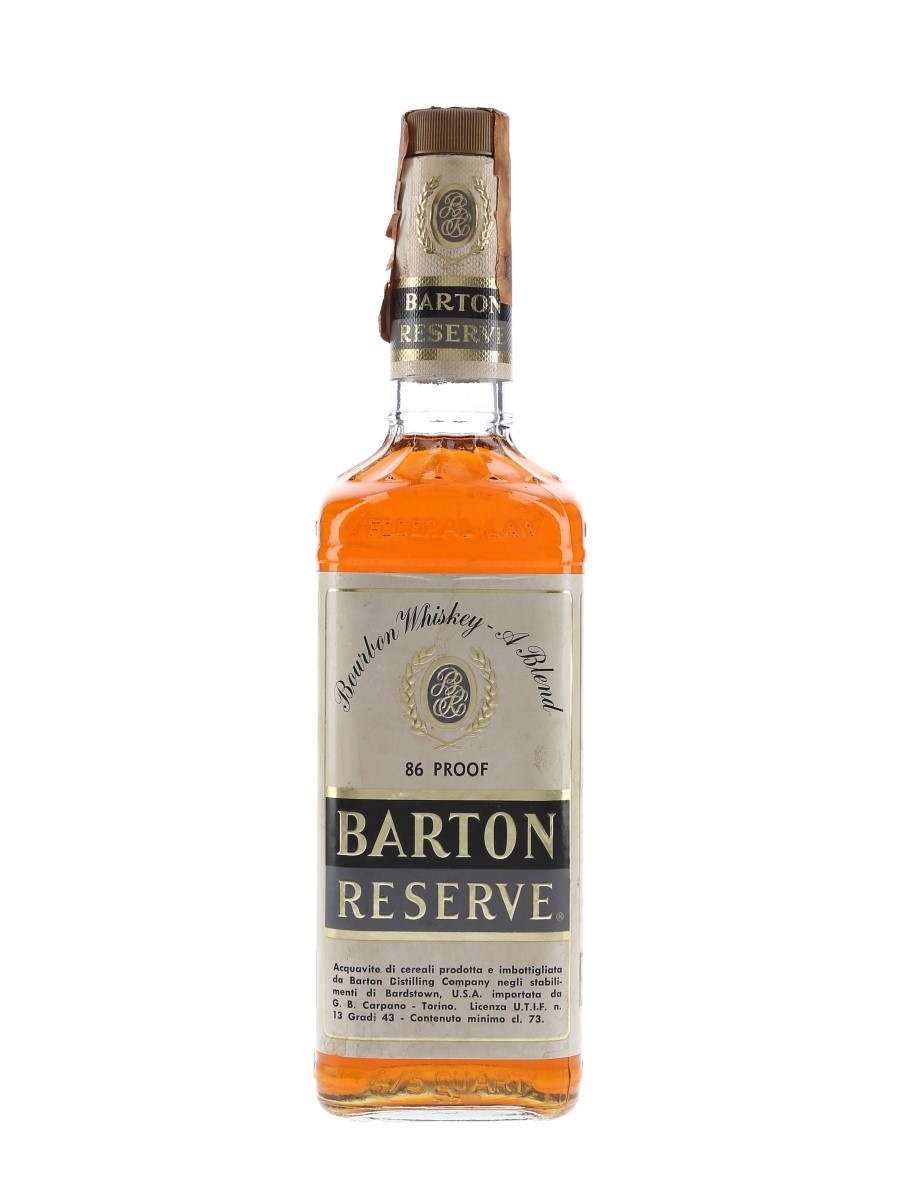 Barton Reserve - Lot 50753 - Buy/Sell American Whiskey Online