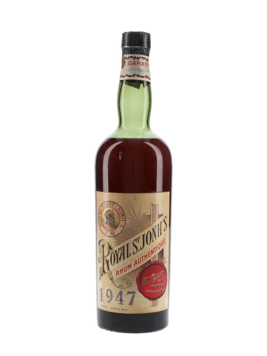 Royal St. Jonh's J.M. Bottled 1940s - M. Marceau 70cl