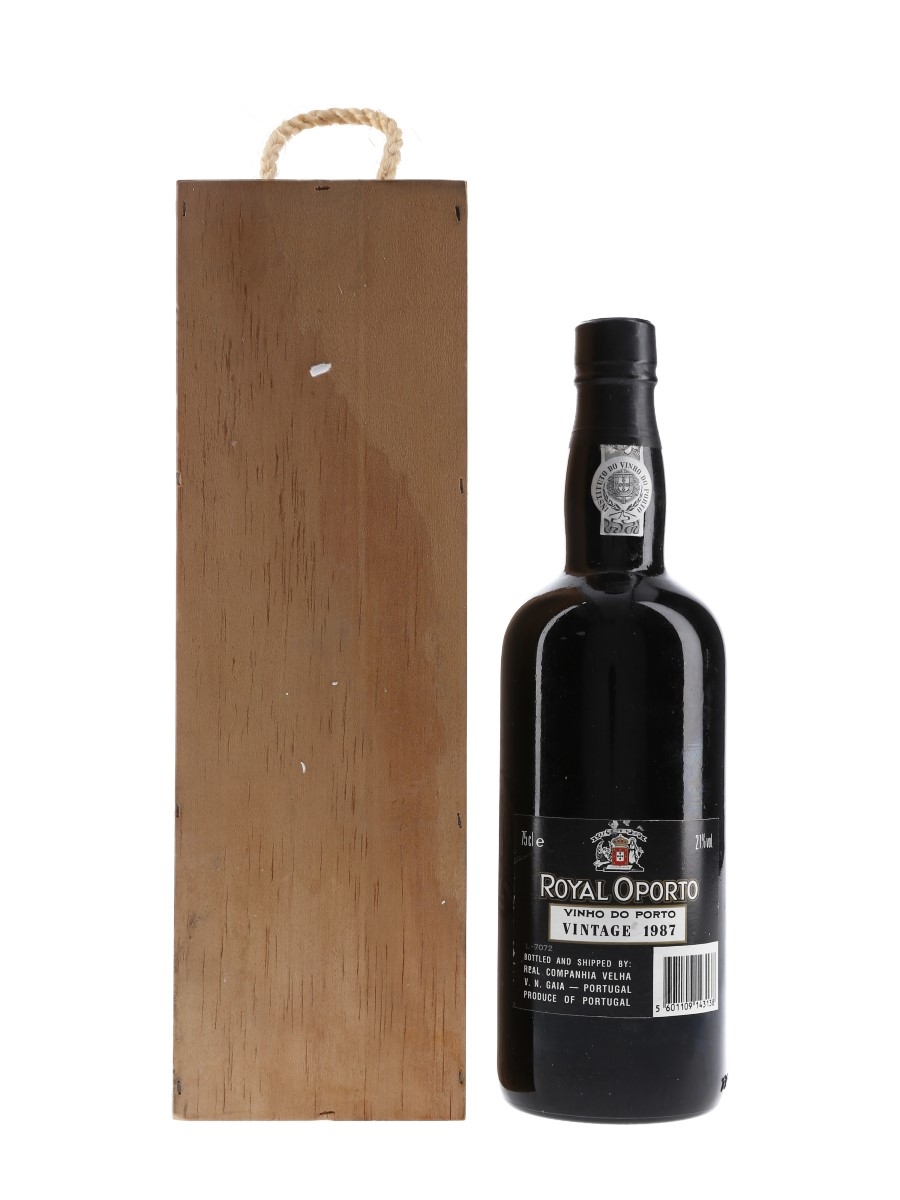 Royal Oporto 1987 Vintage Port - Lot 50813 - Buy/Sell Fortified & Dessert  Wine Online