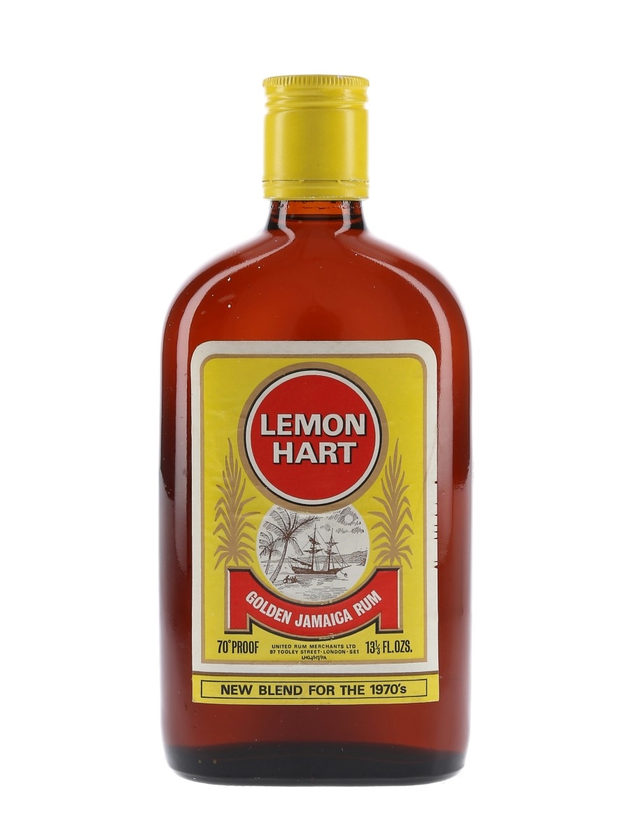 Lemon Hart Golden Jamaica Rum Bottled 1970s 37.8cl / 40%