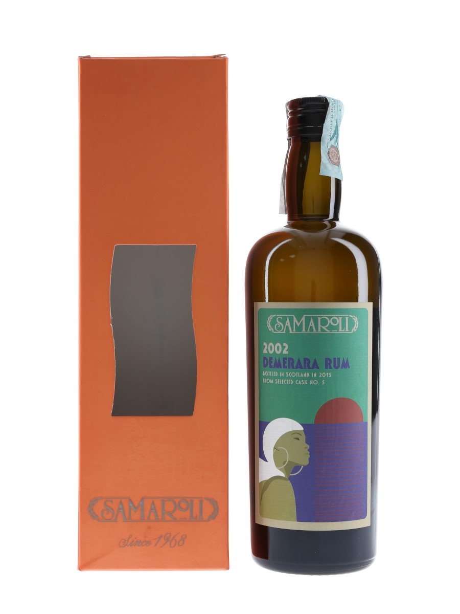 Samaroli 2002 Demerara Rum Bottled 2015 70cl / 45%