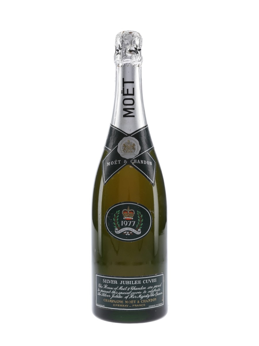 Moet & Chandon Silver Jubilee Cuvee Bottled 1977 75cl / 12.5%